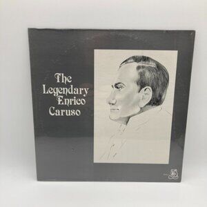 The Legendary Enrico Caruso Vintage Vinyl Record Album LP Rare Factory Sealed